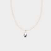 Fresh Water Pearl Waterdrop Necklace BlackSugar-Best Online Jewelry Shop Earrings, Necklaces, Rings, Located West Los Angeles